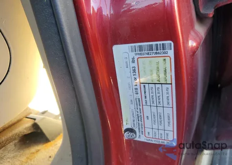 2007 Ford Explorer Eddie Bauer z USA, uszkodzony, nr VIN 1FMEU74E27UB62302